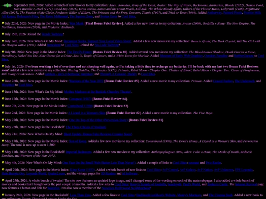 updates screenshot