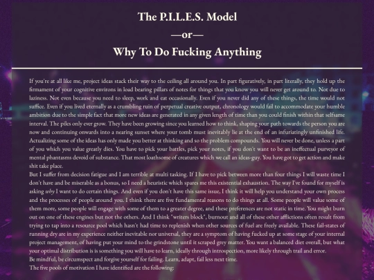 articles/piles screenshot