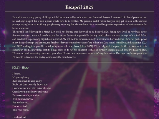 escapril2025 screenshot