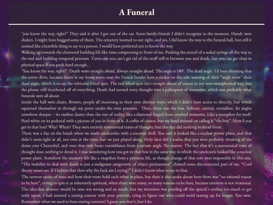 stories/funeral screenshot