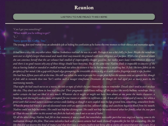 stories/reunion screenshot