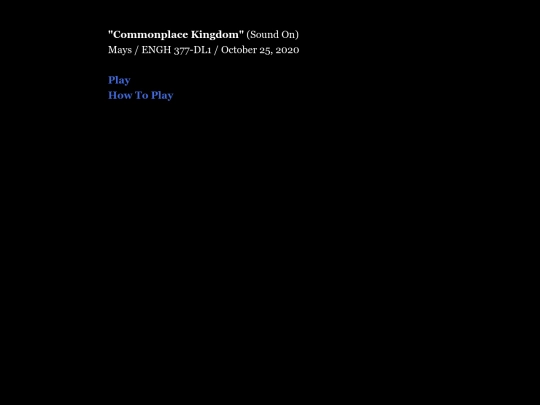 commonplacekingdom screenshot