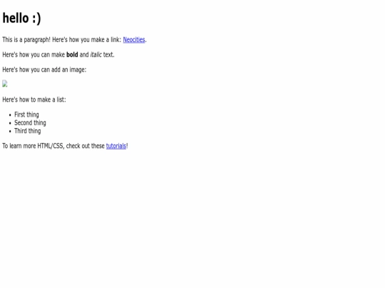 index screenshot