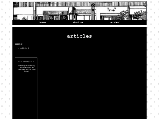 articles screenshot