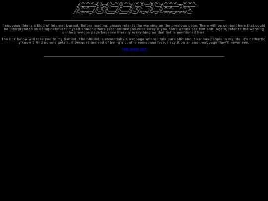 entries screenshot