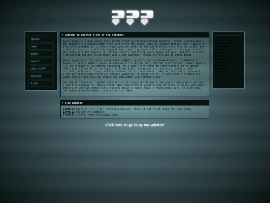 arcade/old-site/index-old screenshot