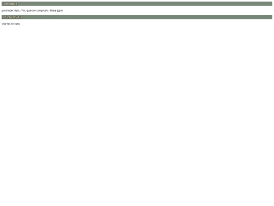 html/aboutme screenshot
