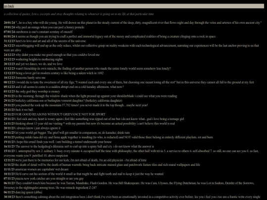 html/ephemerality screenshot
