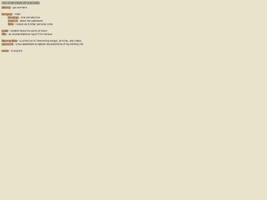 html/links screenshot