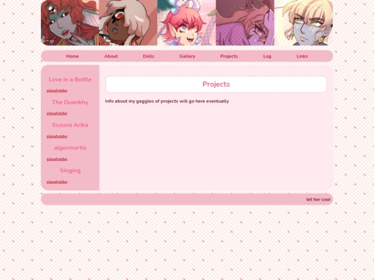 projects screenshot