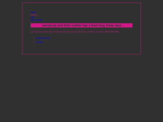 recipes-index screenshot