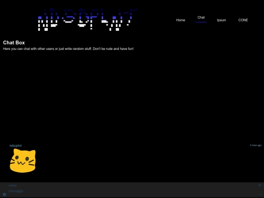 chatroom screenshot