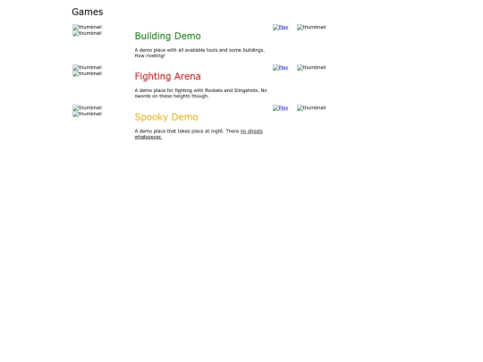 games screenshot