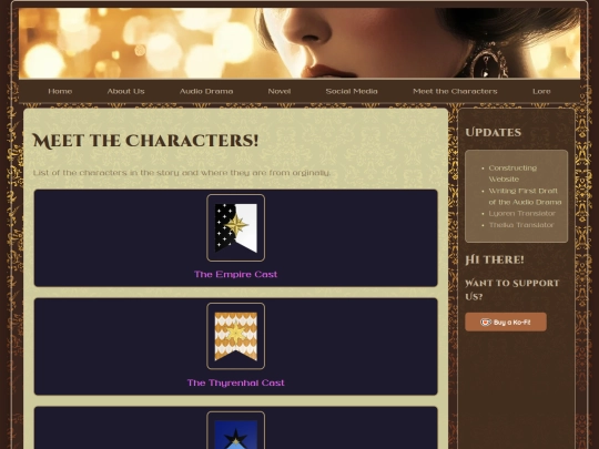 MeettheCharacters screenshot