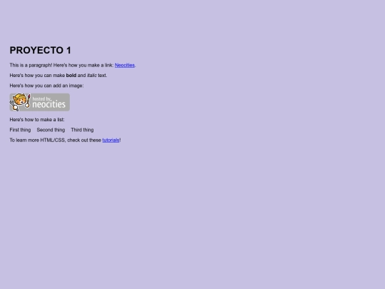 Proyecto 1 screenshot