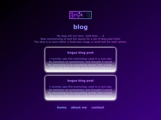 blog screenshot