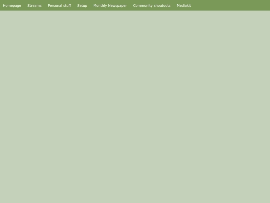 website test/monthlynews screenshot