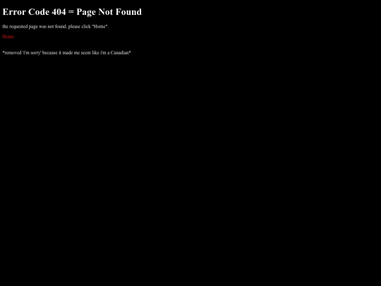 not_found screenshot