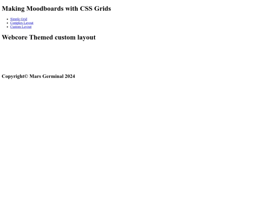 custom-grid screenshot