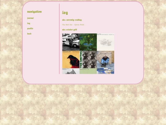 log screenshot