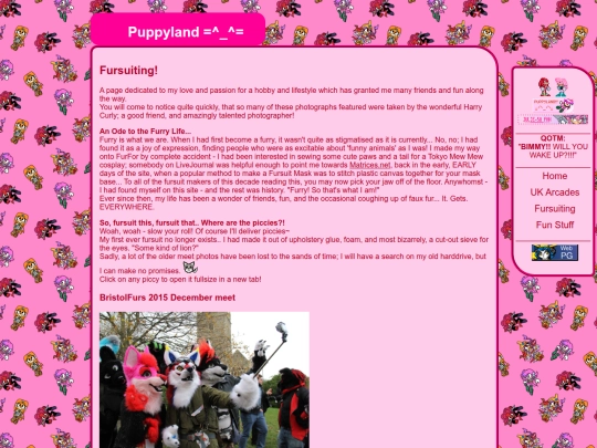 fursuiting/pursuits screenshot