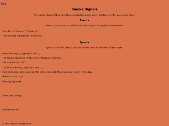 smokesignals screenshot