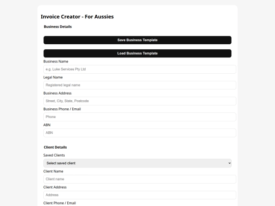 ato_simple_invoice_pwa_finalised screenshot