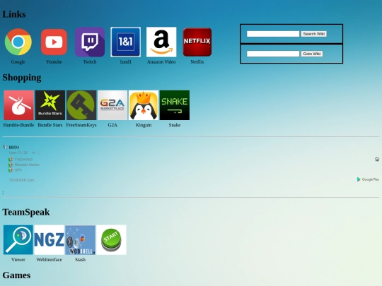 index screenshot
