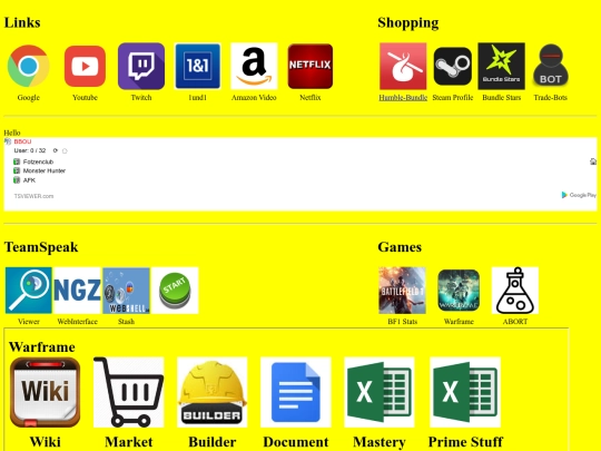 test screenshot