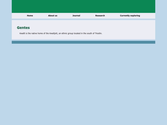 Gwalld/gentes screenshot