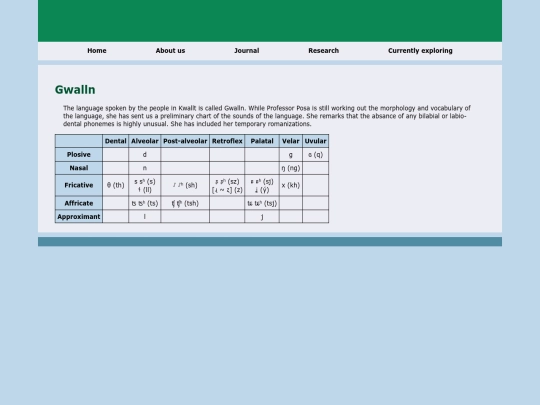 Gwalld/linguae screenshot