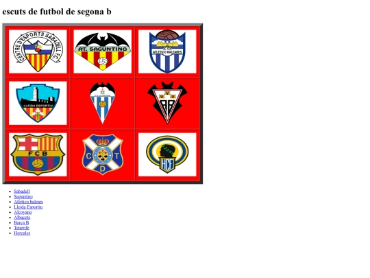 exercicis/tabladeimatgens screenshot