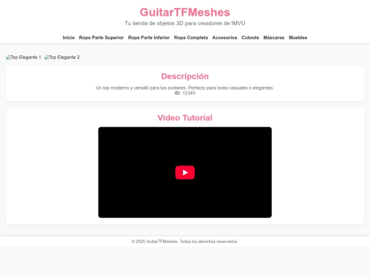 Meshes/top-elegante screenshot