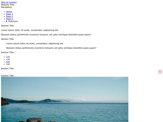 index screenshot