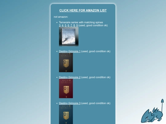 wishlist screenshot