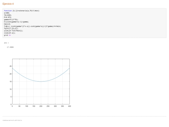 Matlab/ejercicio 4/catenaria screenshot
