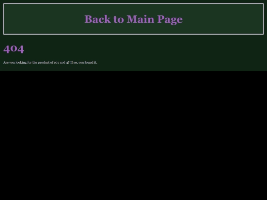not_found screenshot