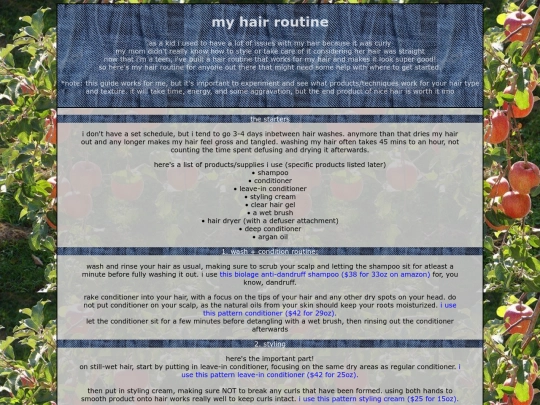hair screenshot