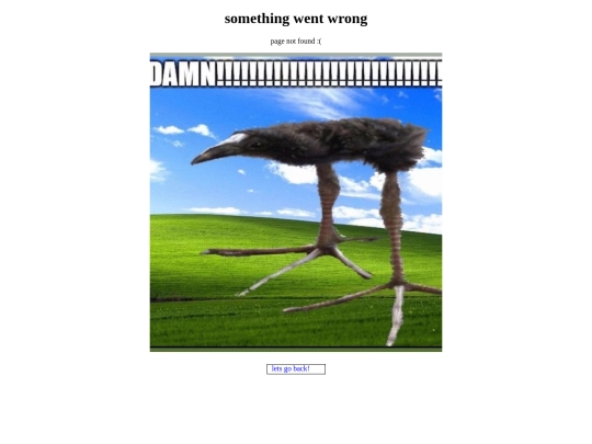 not_found screenshot