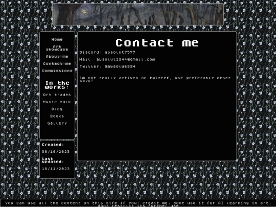html/contact screenshot