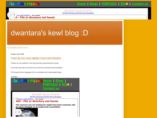 dtblogarchive/dwantara's kewl blog D screenshot
