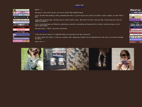 testingpage screenshot