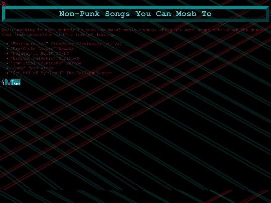 Moshability screenshot