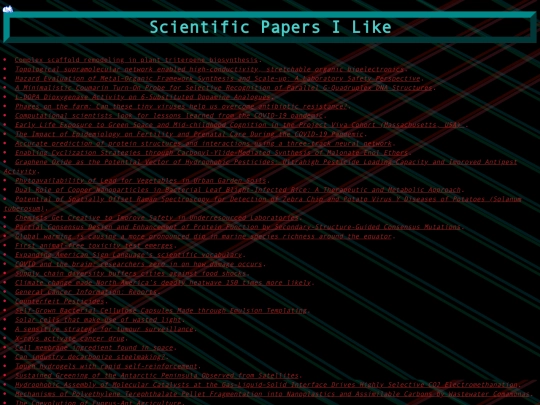 Scientific_Papers_I_Like screenshot