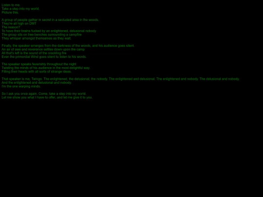 writings/DMT screenshot