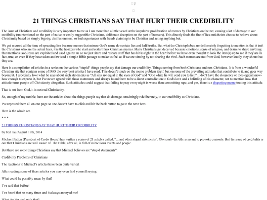 Articles/21Things screenshot