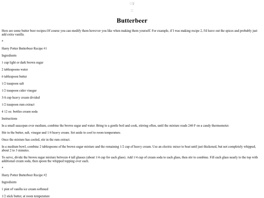 Articles/HPButterBeer screenshot