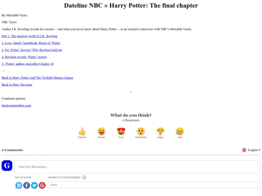 Articles/HPRowling screenshot