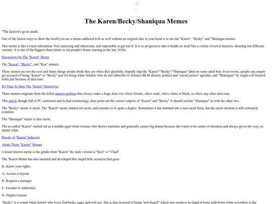 Articles/KarenAndBeckyMemes screenshot