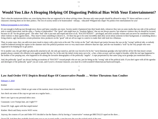Articles/PoliticallyBiasMedia screenshot